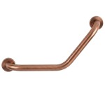 Koupelnové úhlové madlo BRUSH COPPER REA-91506