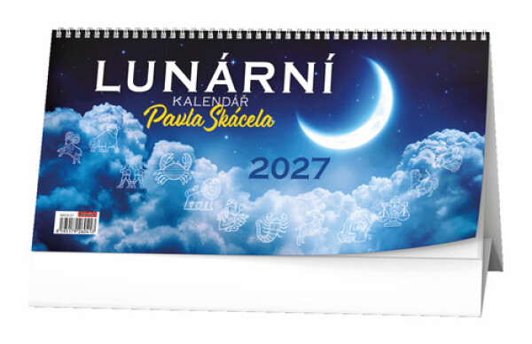 Lunární kalendář Pavla Skácela 2027 - stolní kalendář