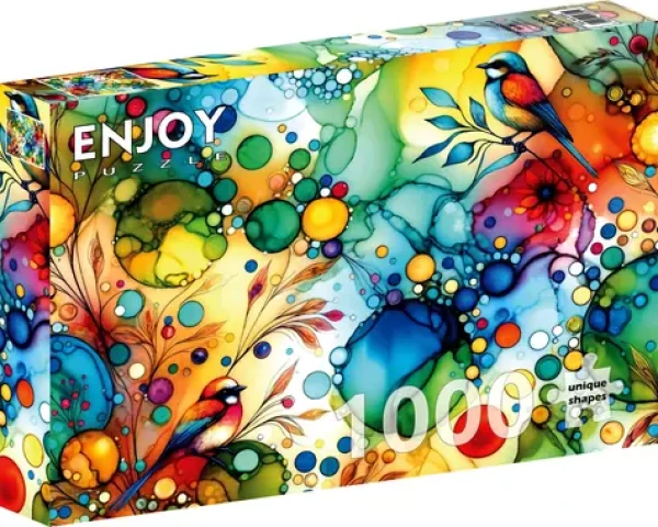ENJOY Puzzle Krása ptáků