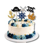 Dortisimo Zápich do dortu Piráti (6 ks)