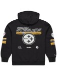Mitchell & Ness Pánská mikina NFL Pittsburgh Steelers Triple Check Hoodie Velikost: M