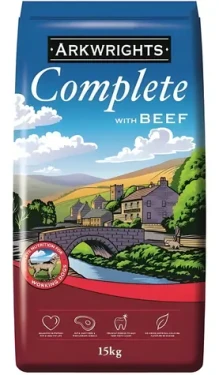 ARKWRIGHT Granule Complete Beef / 15 kg / pro dospělé psy všech plemen