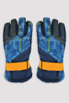 Chlapecké lyžařské rukavice Noviti RN0698 modrá 16 cm