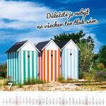 Nástěnný kalendář 2026 Helma - Kadibudky, 30 x 30 cm