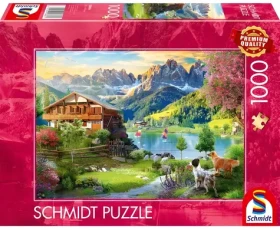 SCHMIDT Puzzle Odpočinek v Dolomitech
