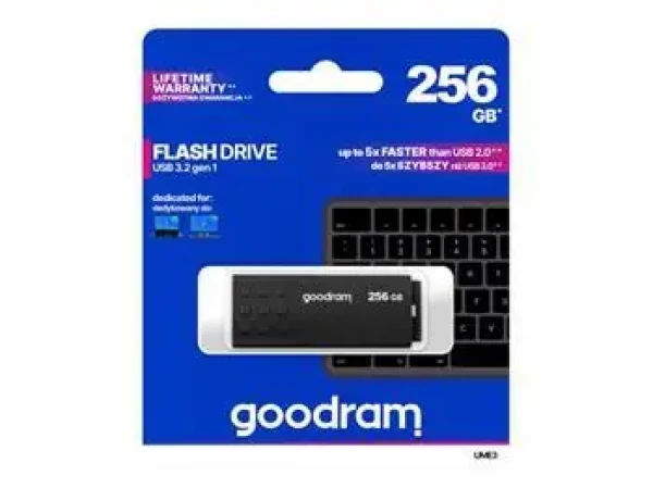 Goodram 256GB černá / Flash disk / USB 3.2