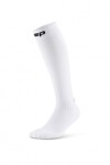CEP dámské běžecké kompresní podkolenky 5.0 - white Velikost: IV (39-44 cm obvod lýtka)