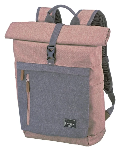 Travelite Basics Roll-up Backpack Rose 35 L TRAVELITE-96310-17