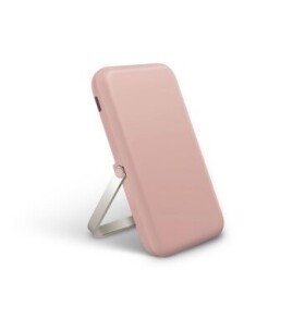 UNIQ HOVEO MagSafe bezdrátová powerbanka růžová / 5000 mAh / 1x USB-C (8886463684238)