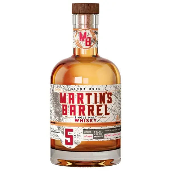 Zámecká palírna Blatná Martin´s Barrel 5YO 43.3% 0.7l (8594024925200)