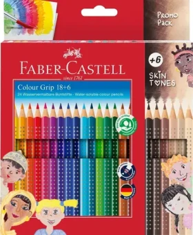 FABER-CASTELL Pastelky trojhranné / 24ks (112819)