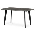 Jídelní stůl 130x80cm, mdf, šedý dub, HT-F4413 GREY