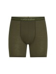 Pánské merino boxerky ICEBREAKER Mens Anatomica Long Boxers, Dark Loden velikost: M
