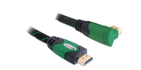 Delock Kabel High Speed HDMI s Ethernet – HDMI A (M) - HDMI A (M) 2 m / pravoúhlý / 4K (82952)