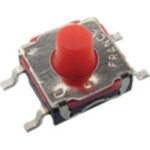 C & K Switches U811J85W3GE223 tlačítko 120 V, 28 V/DC 1 A 1x zap/(zap) červená (š x v) 15.24 mm x 12.70 mm 1 ks Bulk