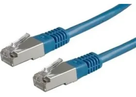DATACOM Patch kabel S/FTP Cat6 modrý, 0,5 m / Patch kabel / RJ45-RJ45 (H6GLG00K5B)