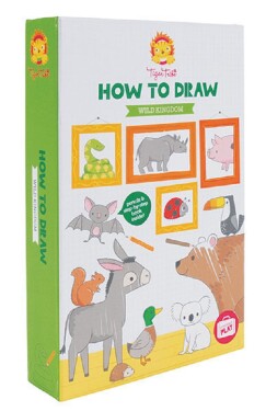 Tiger Tribe Kreativní sada - Jak kreslit - Divoké království