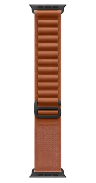 Apple Watch 49 mm Terra Cotta Alpine Loop černý titan / Řemínek pro Apple Watch / vel. M / 145–190 mm (MG9E4ZM/A)