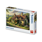 Puzzle Anglický venkov 1000 dílků