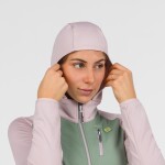 KARPOS Odle Evo W Hoodie Full Zip Fleece, Hedge/Lilac velikost: S