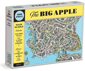 GALISON Puzzle Velké jablko New York 2v1