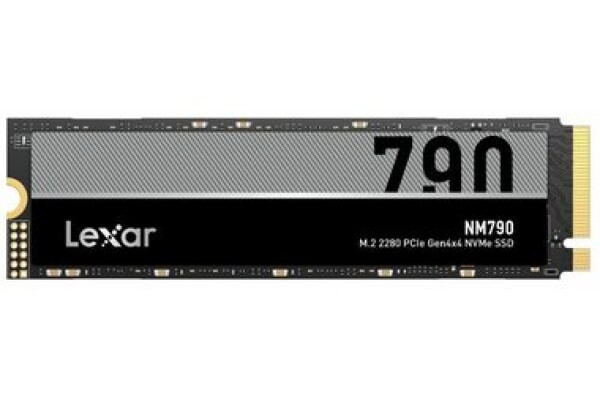 Lexar NM790 1TB / M.2 2280 / PCle Gen4 / čtení: 7400MBps / zápis: 6500MBps (LNM790X001T-RNNNG)