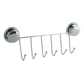 MSV MEGA VENTOUSES věšák s přísavkami s 6 háčky ocel / plast / 35 cm (3700703936602)