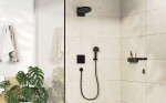 HANSGROHE - DuoTurn E Baterie pod omítku, pro 2 spotřebiče, matná černá 75417670