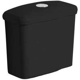 KERASAN - RETRO nádržka k WC kombi, černá mat 108131