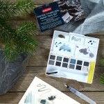 Derwent Derwent, 2305872, Tinted charcoal, tónované uhly v pánvičkách, 12 ks