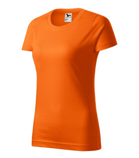 Basic tričko dámské oranžová XL