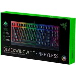 Razer BlackWidow V3 Tenkeyless černá / Herní klávesnice / drátová (USB) / spínače Razer Green / RGB / US (RZ03-03490100-R3M1)