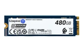 Kingston DC2000B 480GB / SSD / M.2 2280 / PCIe 4.0 / R:7000MBps / W:800MBps / 5y (SEDC2000BM8/480G)