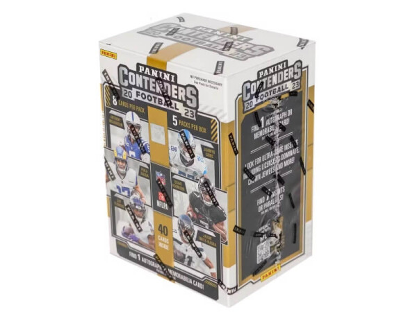 2023 NFL karty Panini Contenders Football Blaster Box