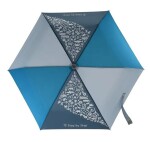 Dětský skládací deštník magickým efektem modrý