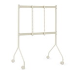 Pedestal Designový stojan na televizi Moon Rollin' Pearl, krémová barva, kov