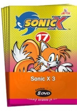 Sonic X 3 - kolekce 8 DVD