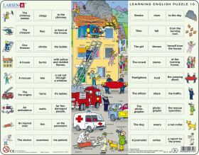 Puzzle MAXI - Hodina angličtiny 10./64 dílků - Larsen
