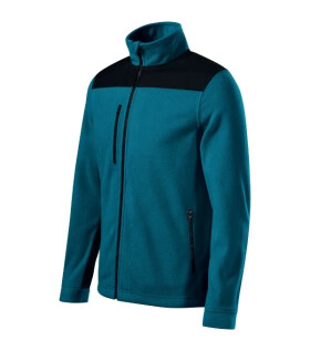 Effect fleece unisex petrolejová S