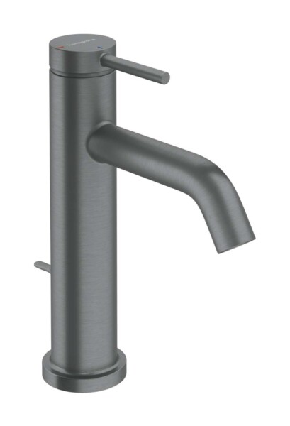 HANSGROHE - Tecturis S Umyvadlová baterie s výpustí, CoolStart, EcoSmart+, kartáčovaný černý chrom 73314340