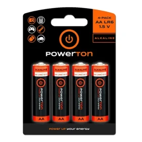 Powerton Alkalická Baterie AA 1.5V 40ks (AB008WPAAABB)