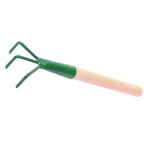 Drápek zahradnický, 3 hroty, dřevěná násada 25cm