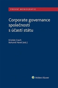 Corporate governance společností účastí státu