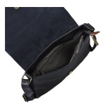 Trendy dámská koženková crossbody kabelka Mitta, modrá