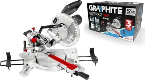 Graphite 58GE121 / Aku pokosová pila / 18V / 210 mm (58GE121)