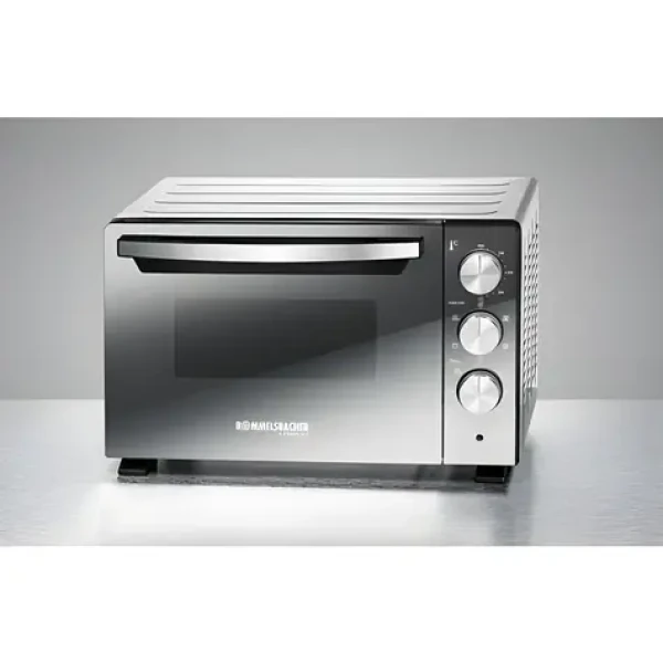 Rommelsbacher BGS 1400 stříbrno-černá / Mini trouba / 22 l / 1380 W / horní, spodní a ventilátorový ohřev (BGS 1400)