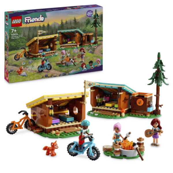 LEGO® Friends 42624 Útulné chatky na dobrodružném táboře