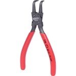 KNIPEX - Kleště precizní, na pojistné kroužky Ø 12-25mm - vnitřní, zahnuté - 130mm, velké opěrné plochy na hrotech (4821J11)