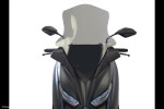 Yamaha X-Max125 18-22,X-Max300 17-22,X-Max400 18-20,Tricity300 20-25 Skútr plexi Powerbronze 620 mm - lehce kouřová