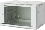 Intellinet Nástěnný rozvaděč 6U 600×600 mm šedý / Rozvaděč / 19" / prosklené dveře / nosnost 60 kg / smontovaný (711746)